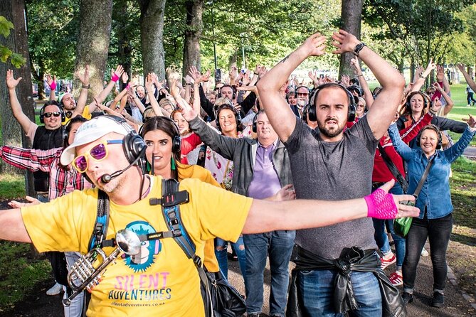 A Silent Disco Adventure in Cardiff - Small Group Size and the Social Vibe (Up to 30)