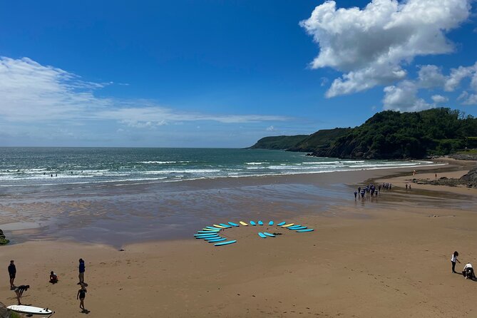 Cardiff: Gower Peninsula's Cliffs Scenic Day Tour - Langland Bay to Caswell Bay: choose your pace, then enjoy the cliff-top viewpoints