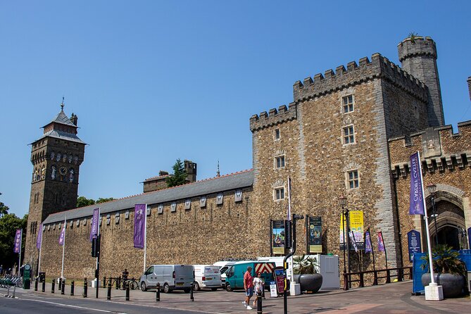 Cardiff: Welsh Castles, Mountains & Steam Railway Day Tour - Cardiff Castle first look: the city anchor to start the story