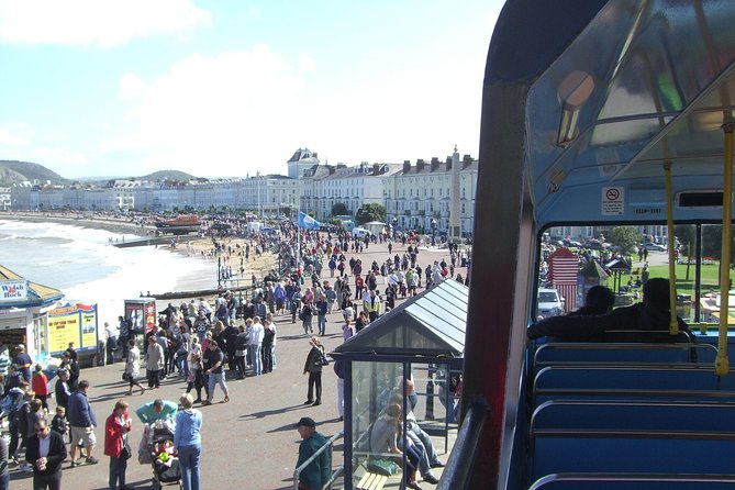 City Sightseeing Llandudno Hop-On Hop-Off Bus Tour - Stop-by-stop: Pier, seafront roads, and the Conwy approach