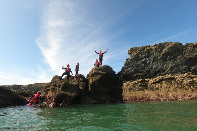 Coasteering (Cliff Jumping, Scrambling, Wild Swimming) on Anglesey - Stop One: Anglesey Coastlines, Rock-Ledge Jumps and Rockpool Clues