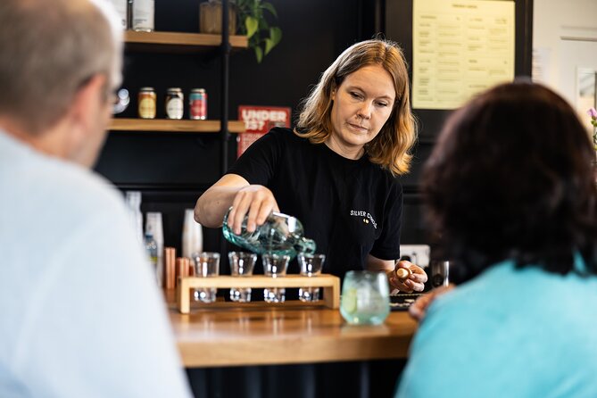 Distillery Tour - Your tastings: chilled G&T, multiple gins, and learning to taste spirits