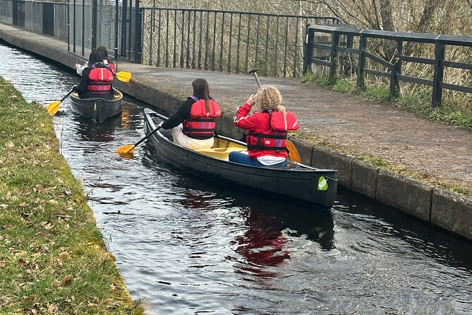Small Group Pontcysyllte Aqueduct Canoe Trip - Stop 1, crossing Pontcysyllte Aqueduct in a canoe