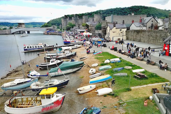 Snowdonia & The 3 Castles Tour - Conwy: castle walls, the 1819 suspension bridge, and a real town break