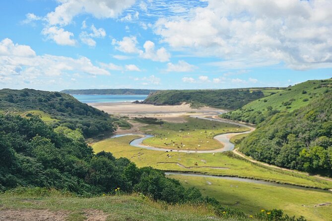 Three Cliffs Bay Circular Walk Gower Peninsula - How the day flows, starting and ending where you began