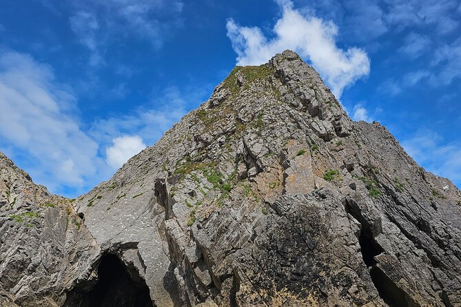 Three Cliffs Bay Circular Walk Gower Peninsula - Stop 1: Penmaen and Penmaen Castle for a quick culture hit