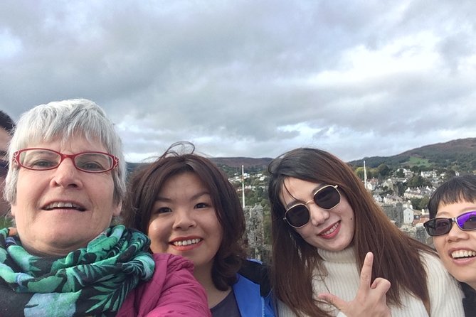 Tour of Conwy Castle Pick up from Holyhead & Entrance Included - Menai Strait photo stop and Telford’s suspension bridge viewpoint