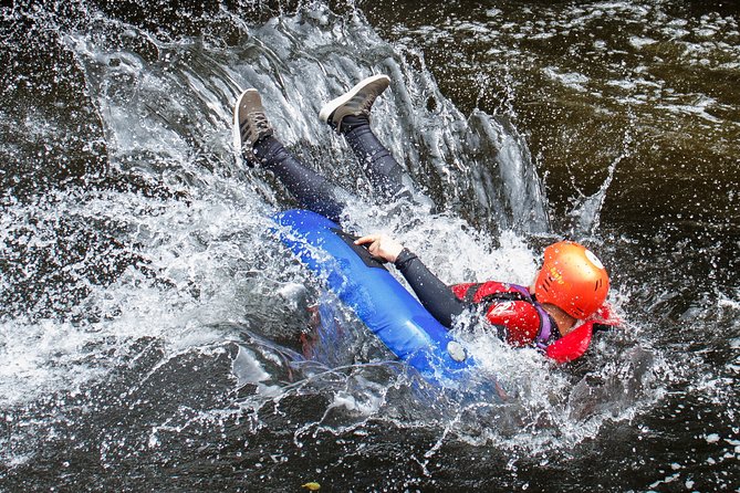 Whitewater River Tubing in Llangollen - Whitewater Tubing on the River Dee by Llangollen and Horseshoe Falls